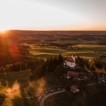 Panoramagasthof Auf Dem Auerberg Bernbeuren Luaran gambar