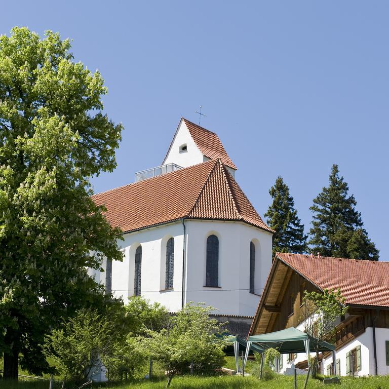 Panoramagasthof Auf Dem Auerberg Bernbeuren Luaran gambar