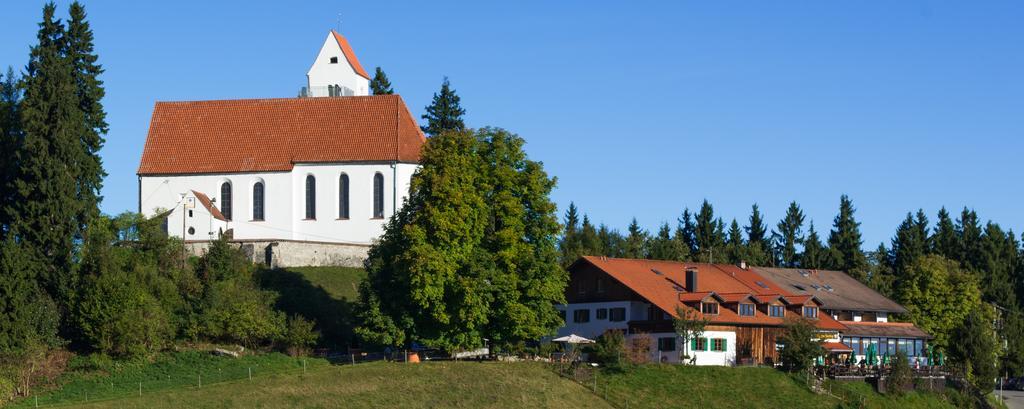 Panoramagasthof Auf Dem Auerberg Bernbeuren Luaran gambar
