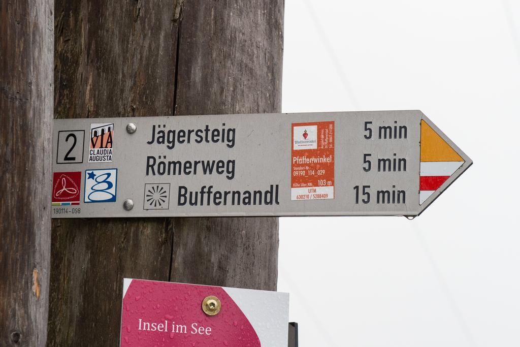 Panoramagasthof Auf Dem Auerberg Bernbeuren Luaran gambar
