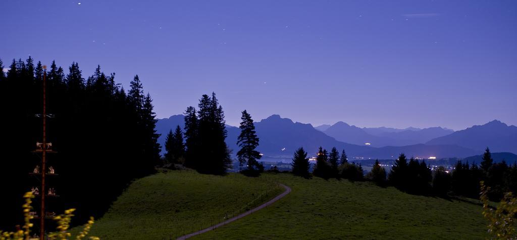 Panoramagasthof Auf Dem Auerberg Bernbeuren Luaran gambar