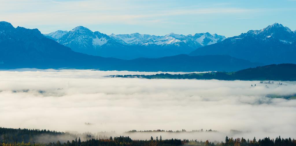 Panoramagasthof Auf Dem Auerberg Bernbeuren Luaran gambar