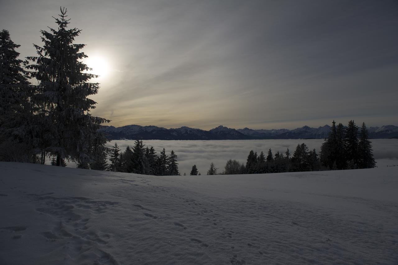 Panoramagasthof Auf Dem Auerberg Bernbeuren Luaran gambar