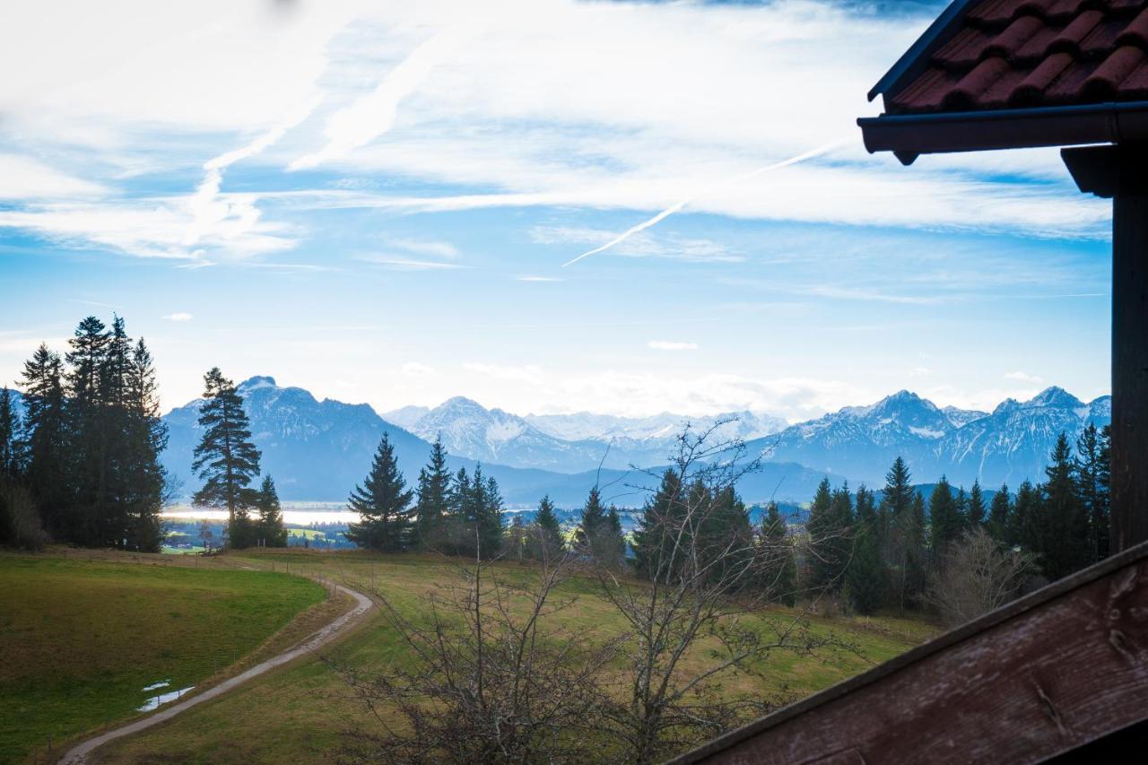 Panoramagasthof Auf Dem Auerberg Bernbeuren Luaran gambar